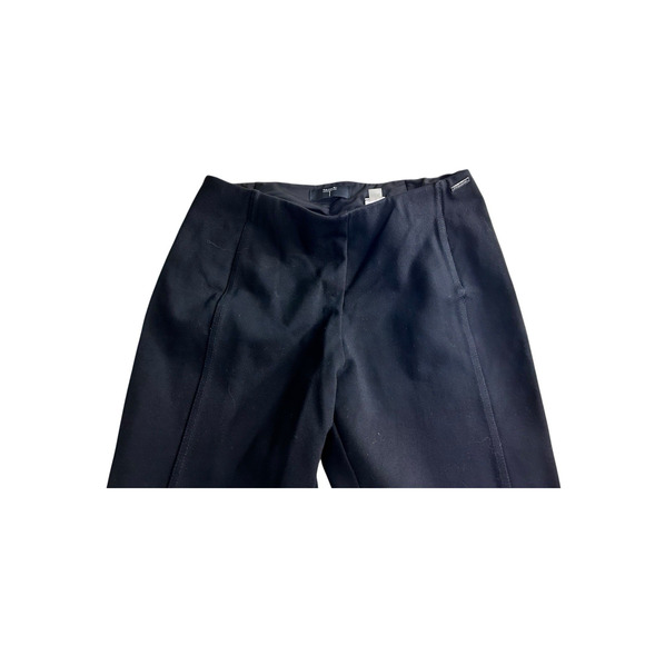 T Tahari Black Ponte Leggings Sz Small Tummy Control Thick Contour 25" Inseam - Picture 5 of 7